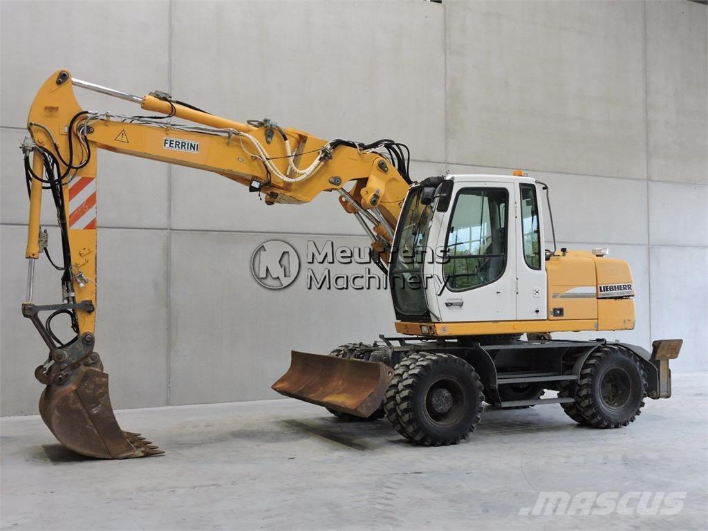 Liebherr A312 Колесни екскаватори