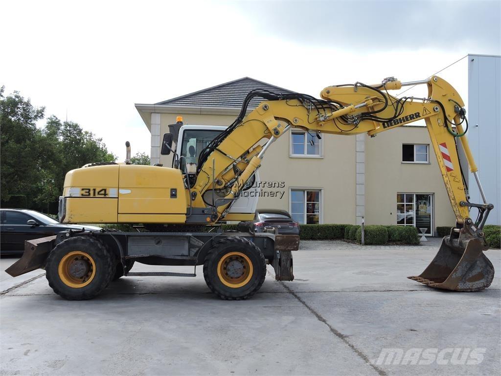 Liebherr A314 Колесни екскаватори