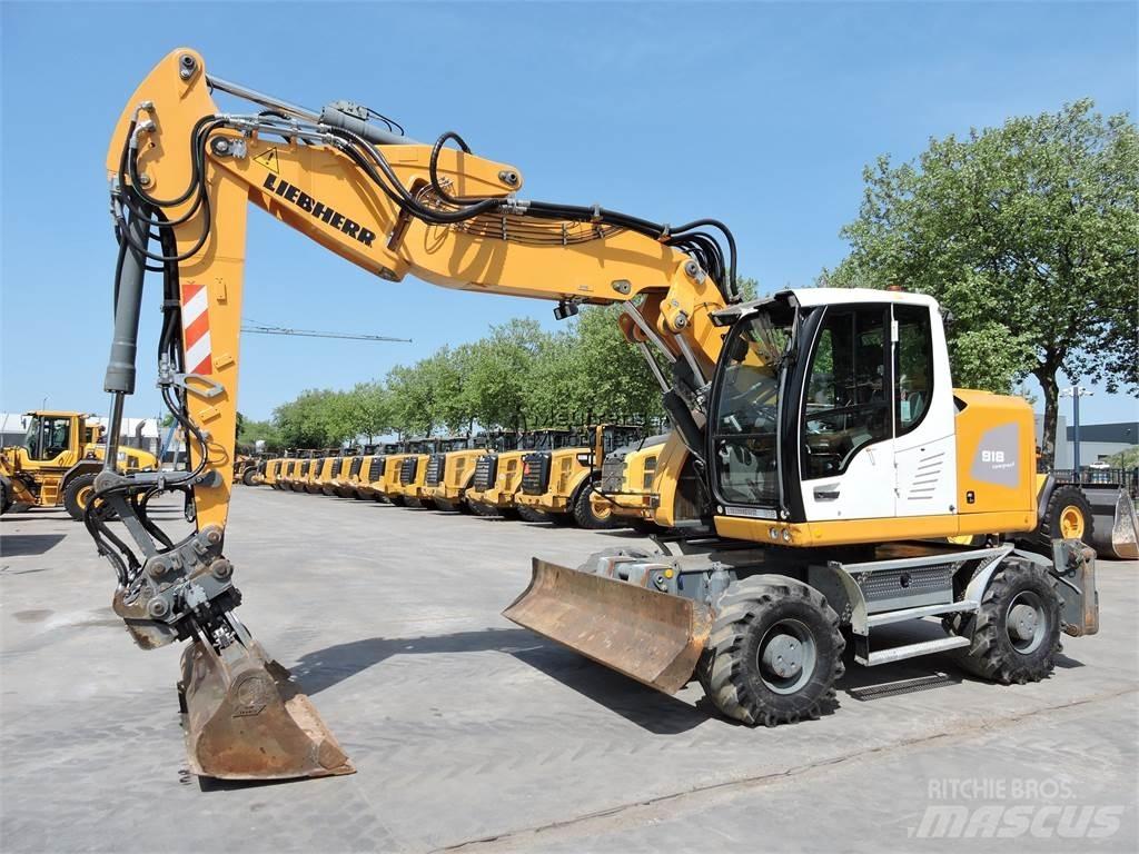 Liebherr A918 Колесни екскаватори