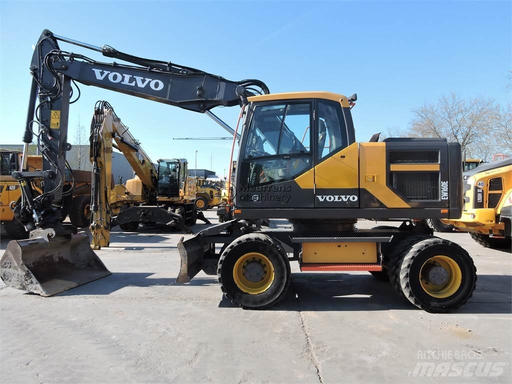 Volvo EW160E Колесни екскаватори