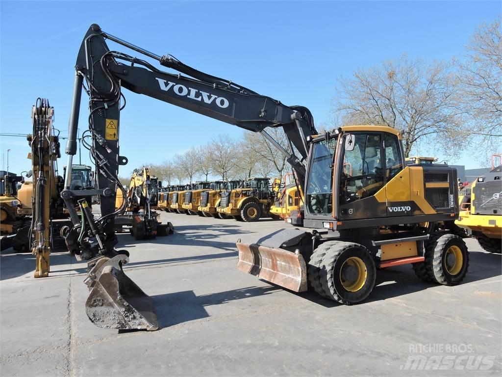 Volvo EW160E Колесни екскаватори