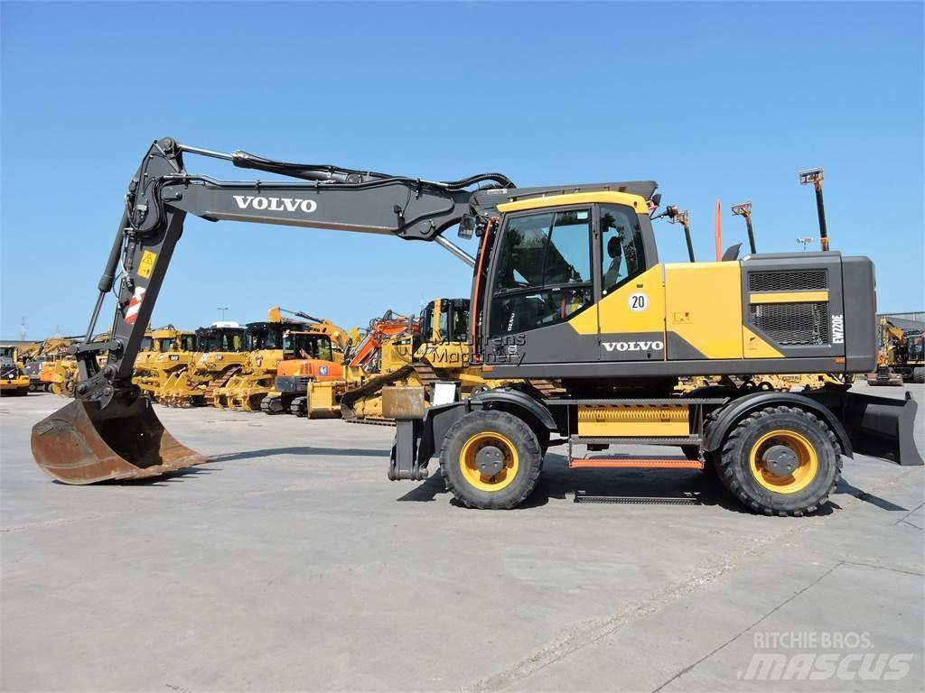 Volvo EW220E GERMAN Колесни екскаватори