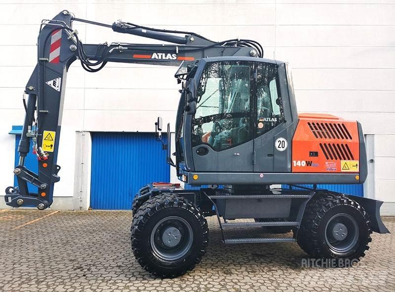 Atlas 140 W Колесни екскаватори