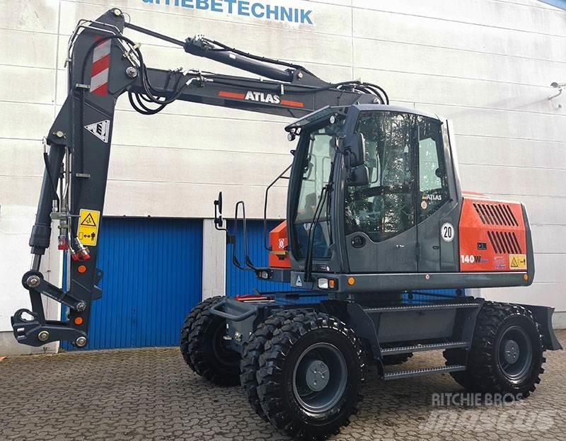 Atlas 140 W Колесни екскаватори