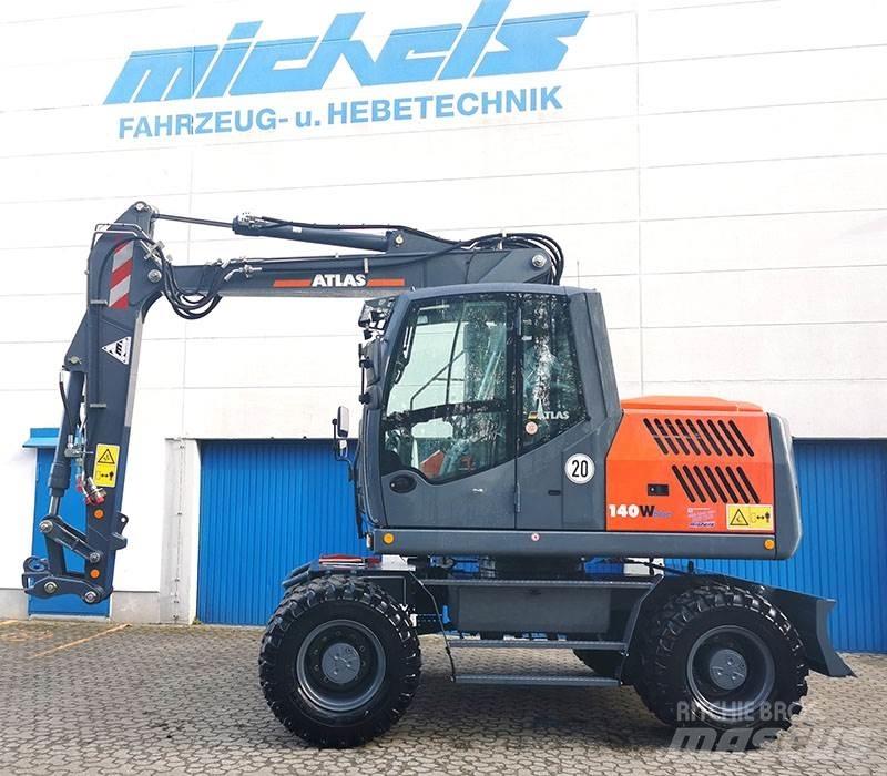 Atlas 140 W Колесни екскаватори