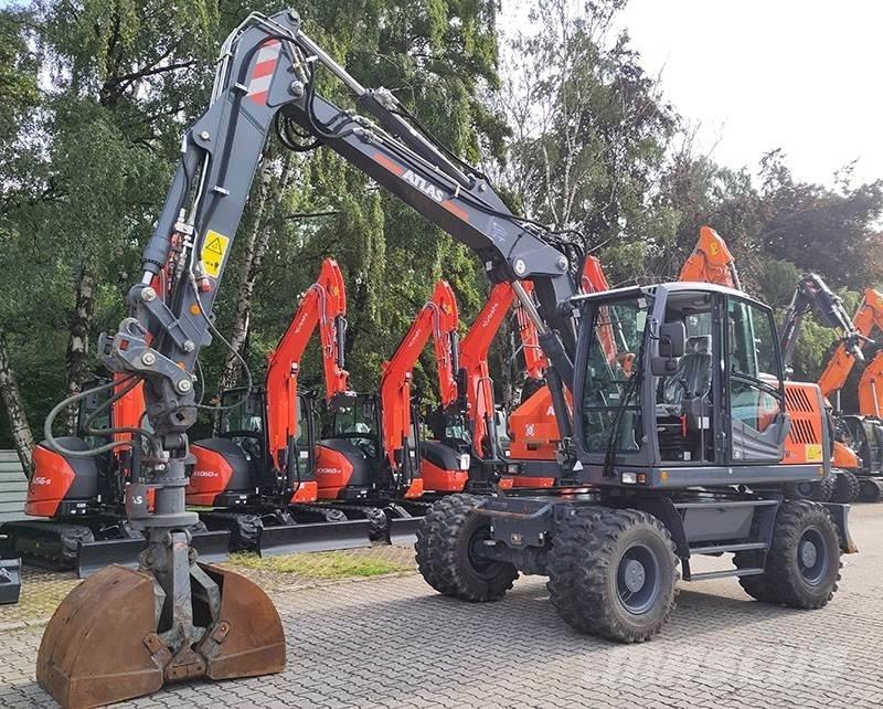 Atlas 140 W Колесни екскаватори