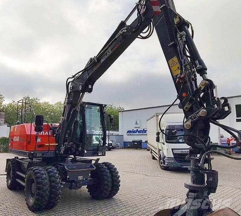 Atlas 140 W Колесни екскаватори