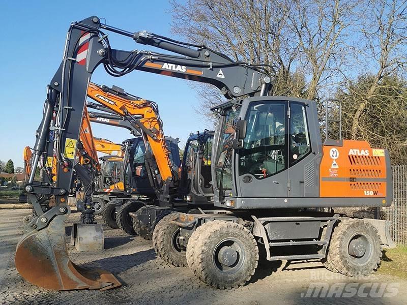 Atlas 150 W Колесни екскаватори