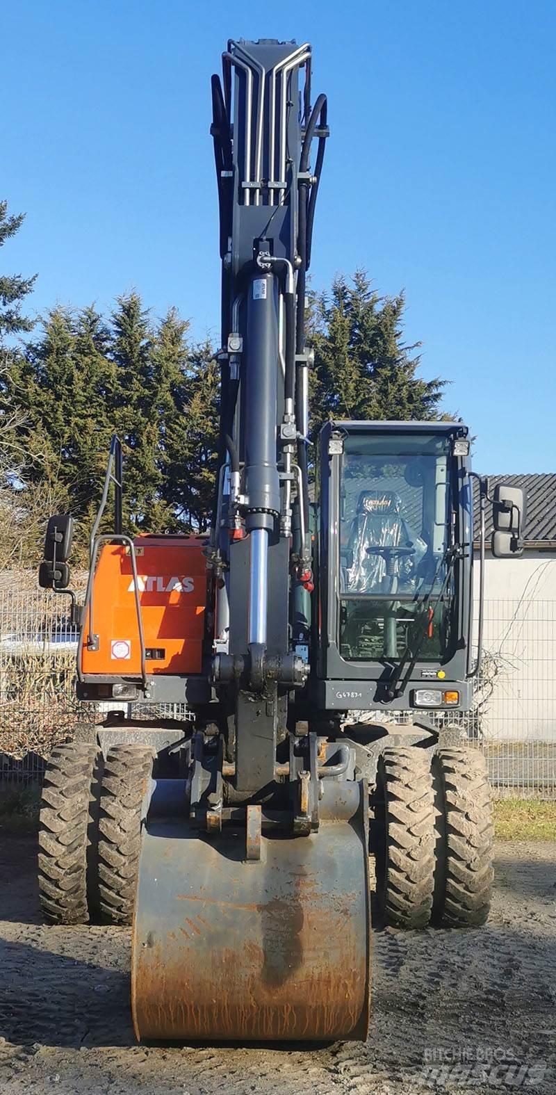 Atlas 150 W Колесни екскаватори