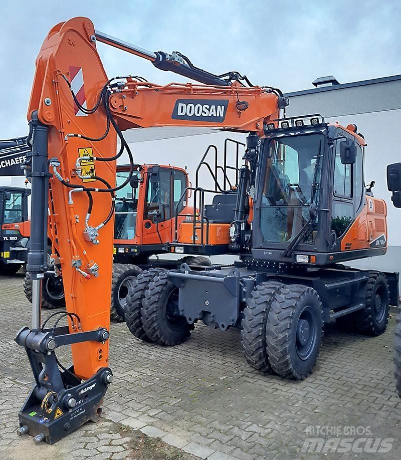 Doosan DX 170 W-7 Колесни екскаватори