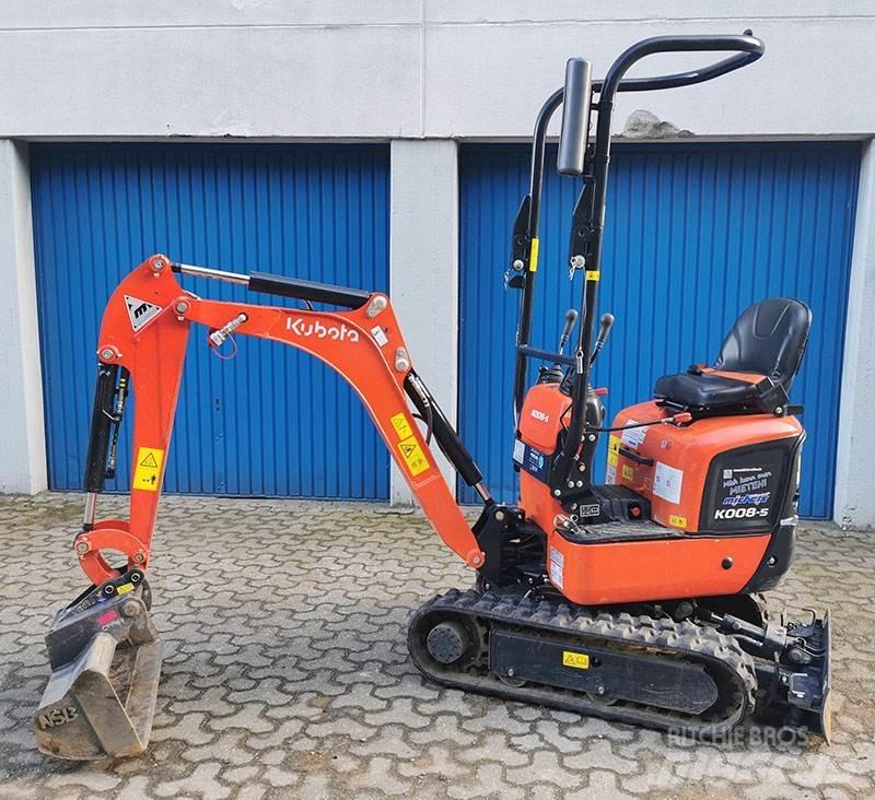 Kubota K 008-5 VHG Мини екскаватори < 7 т