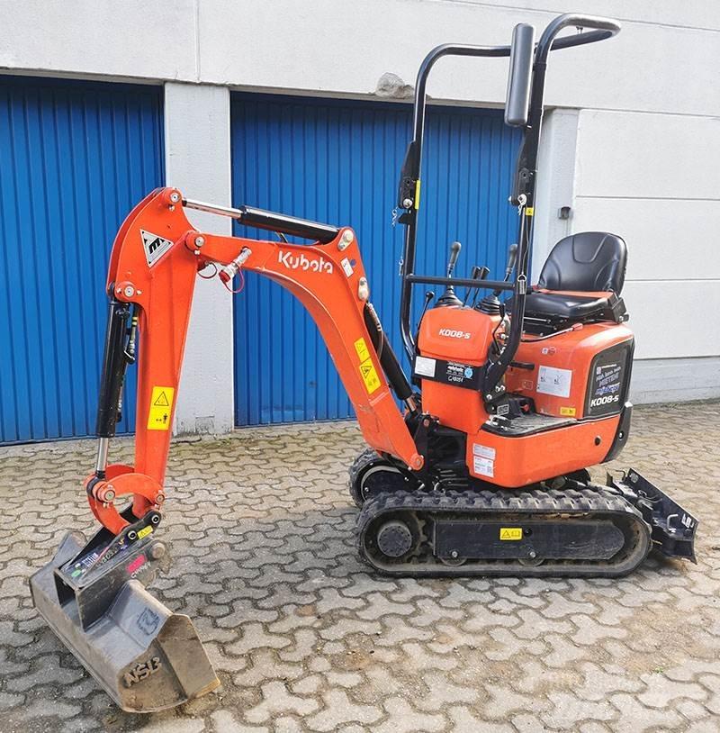 Kubota K 008-5 VHG Мини екскаватори < 7 т
