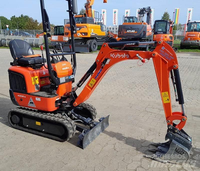 Kubota K 008-5 VHG Мини екскаватори < 7 т