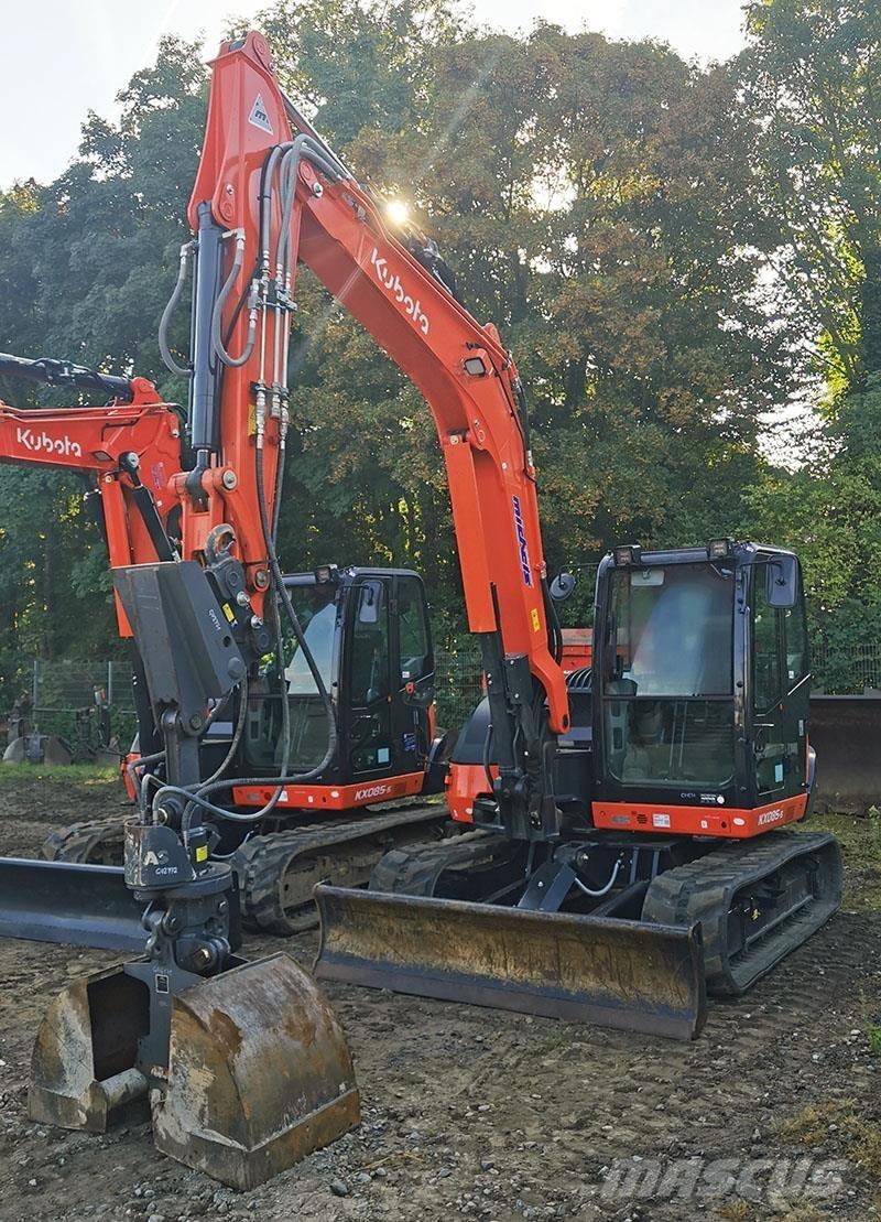 Kubota KX 085-5 GL Мини екскаватори < 7 т
