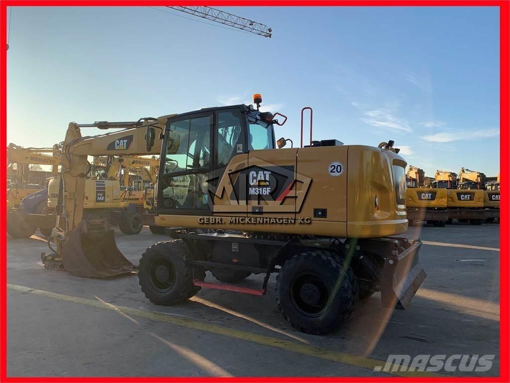 CAT M 316 F Колесни екскаватори