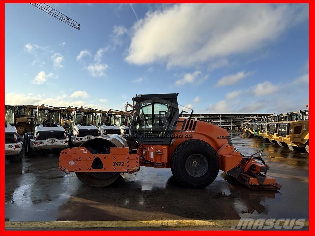 Hamm 3412 H T Еднобарабанни ролки
