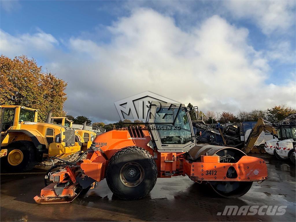 Hamm 3412 H T Еднобарабанни ролки

