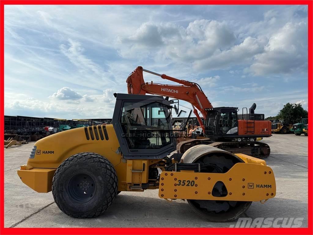 Hamm 3520 Еднобарабанни ролки

