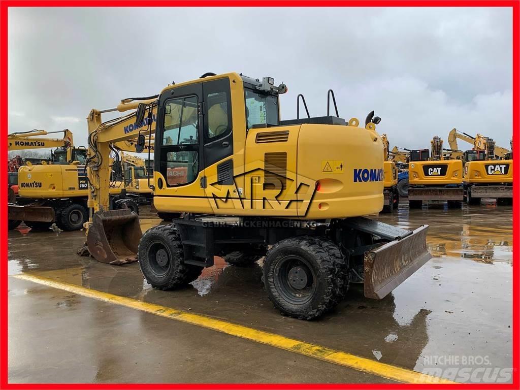 Komatsu PW148-10 Колесни екскаватори