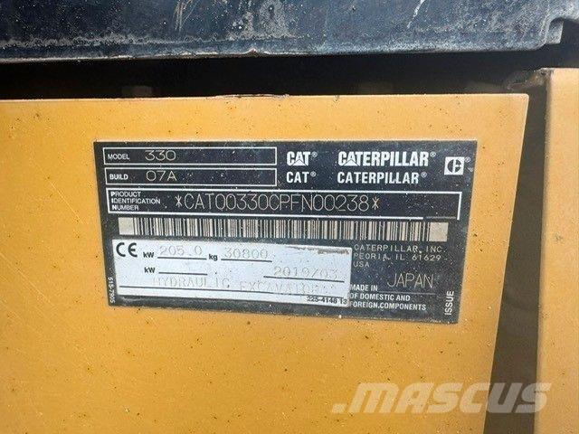 CAT 330 Next Gen Верижен екскаватор