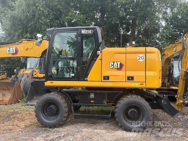 CAT M 314 NEU Колесни екскаватори