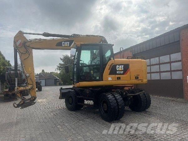 CAT M318F Колесни екскаватори