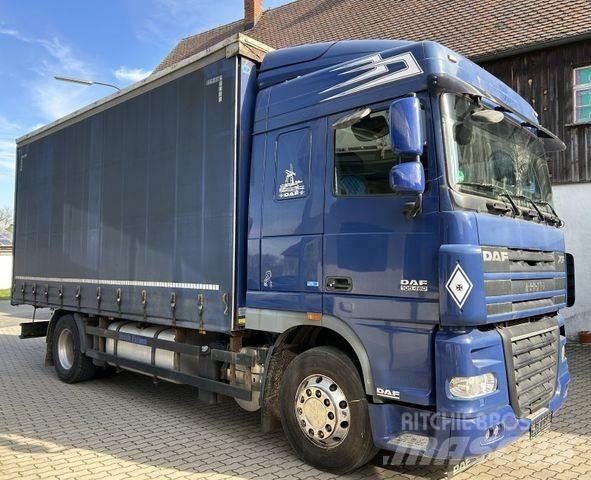 DAF XF 460 E5 Plane Брезентови камиони
