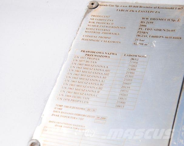  Dromech, tank Полуремаркета цистерни
