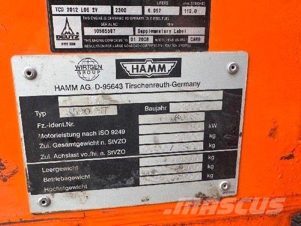Hamm 3520 HAT Еднобарабанни ролки
