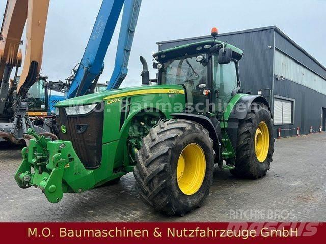 John Deere 8370 R Челни товарачи и багери