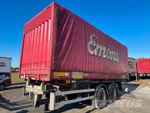 Krone 7,45 Edscha Брезентови камиони
