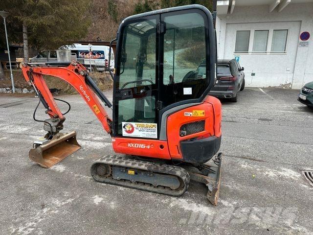 Kubota KX016-4 Мини екскаватори < 7 т