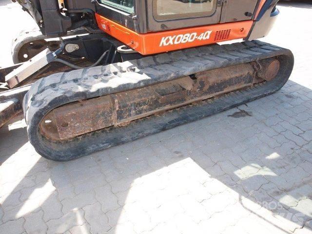 Kubota KX080-4a Мини екскаватори < 7 т