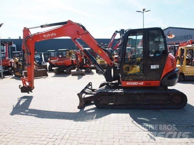 Kubota KX080-4a Мини екскаватори < 7 т