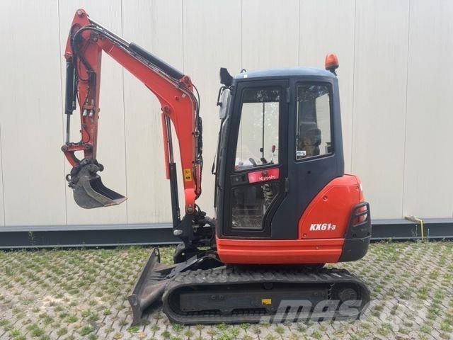 Kubota KX61-3 Мини екскаватори < 7 т