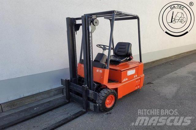 Linde E15 Електрически вилични кари-повдигачи