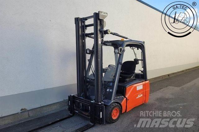 Linde E16L Електрически вилични кари-повдигачи