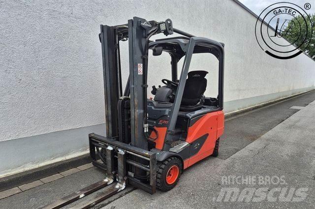 Linde E20PH Електрически вилични кари-повдигачи