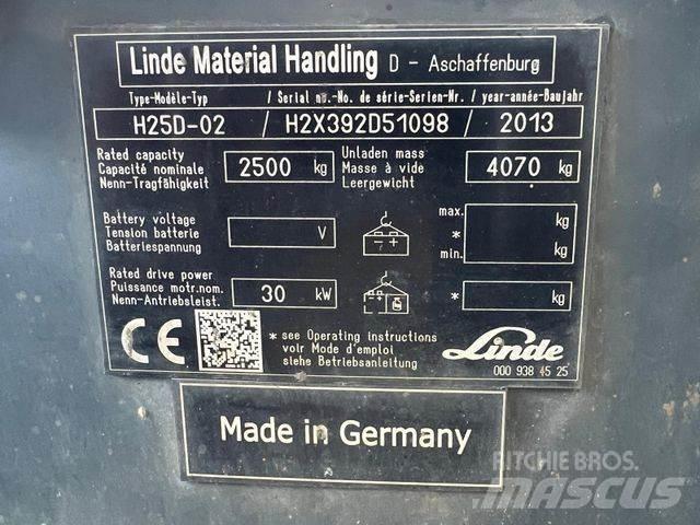 Linde H 25 Вилични кари-повдигачи - други