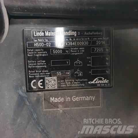 Linde H50D-02 Дизелови камиони