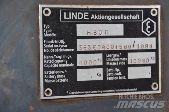 Linde H60D / Duplex Дизелови камиони