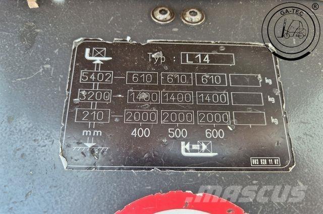 Linde L14i Машини за комисиониране високоповдигачи