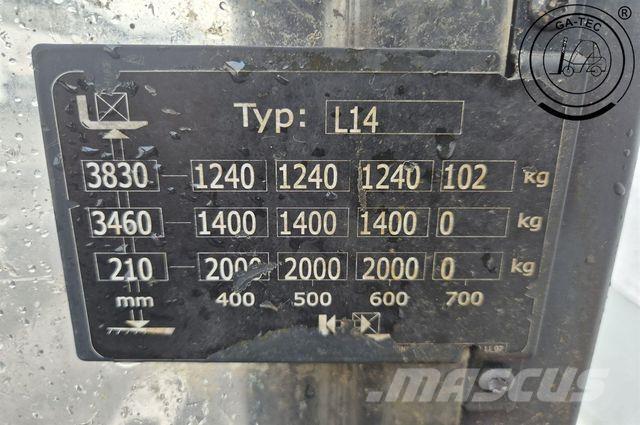 Linde L14i Машини за комисиониране високоповдигачи