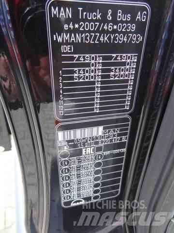 MAN TGL 8.220 BL Брезентови камиони
