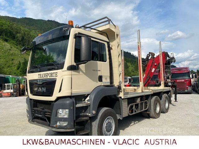 MAN TGS 33.480 6x6 За превоз на дървени трупи