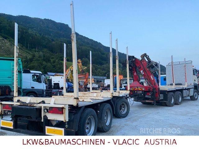 MAN TGS 33.480 6x6 За превоз на дървени трупи