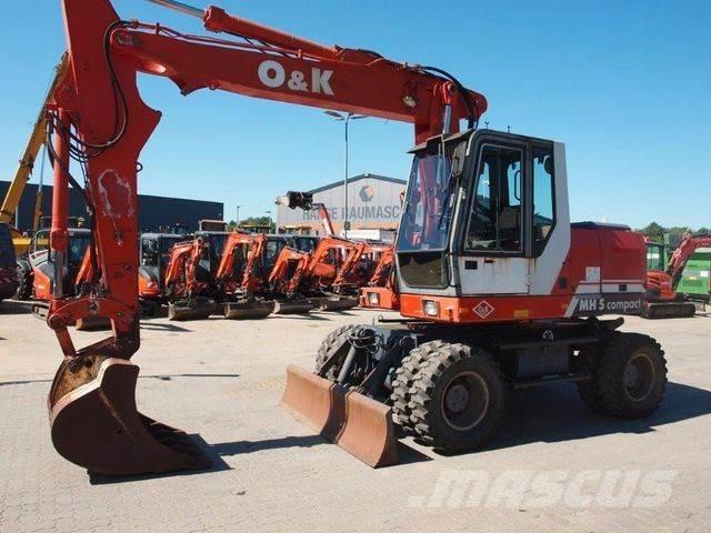 O&K MH 5 Compakt Колесни екскаватори