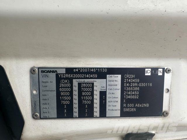 Scania R 500 6x2 Tractor Units