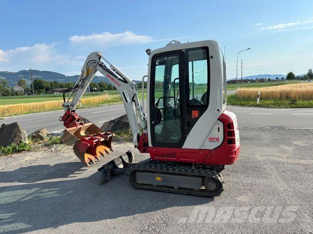 Takeuchi TB216 Мини екскаватори < 7 т