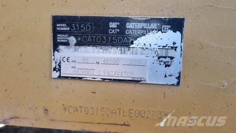 CAT 315DL Верижен екскаватор